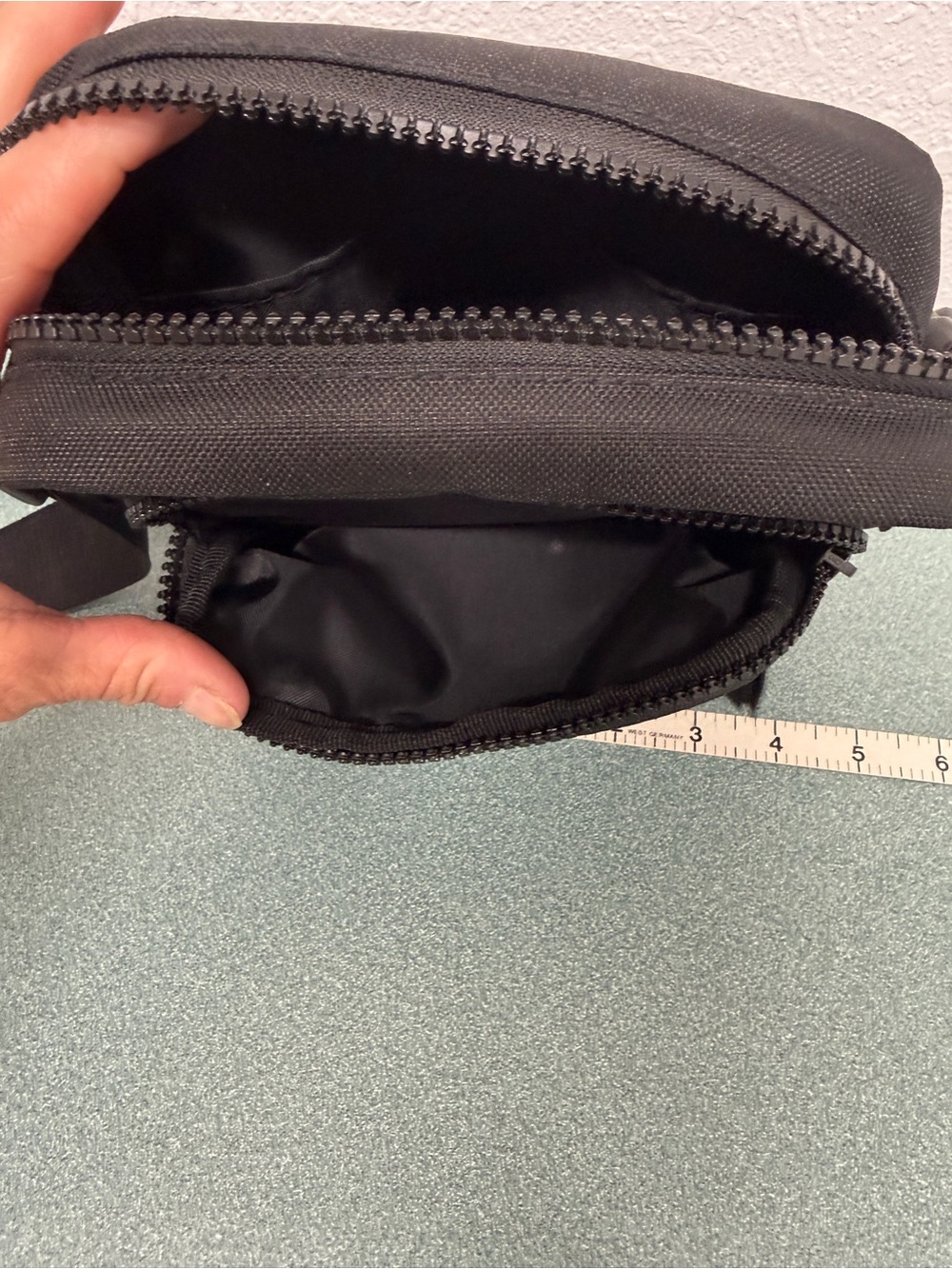 adidas Black Crossbody Bag with Front Mesh Pocket - Picture 8 of 14